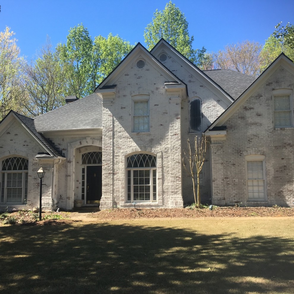 Olde Atlanta Club Update Traditional Exterior Atlanta by Color