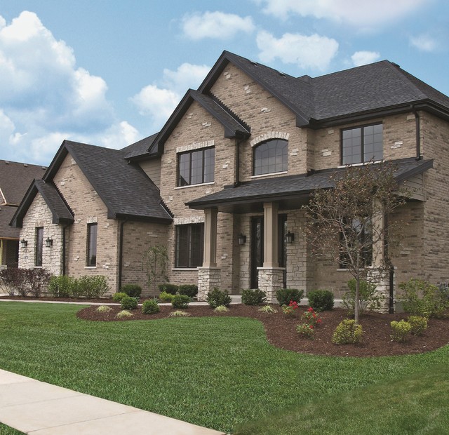 Olde Mill, Orland Park Traditional House Exterior Chicago by