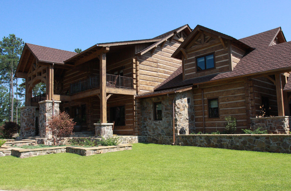 Olla, Louisana Hunting Lodge Classique Façade Autres périmètres