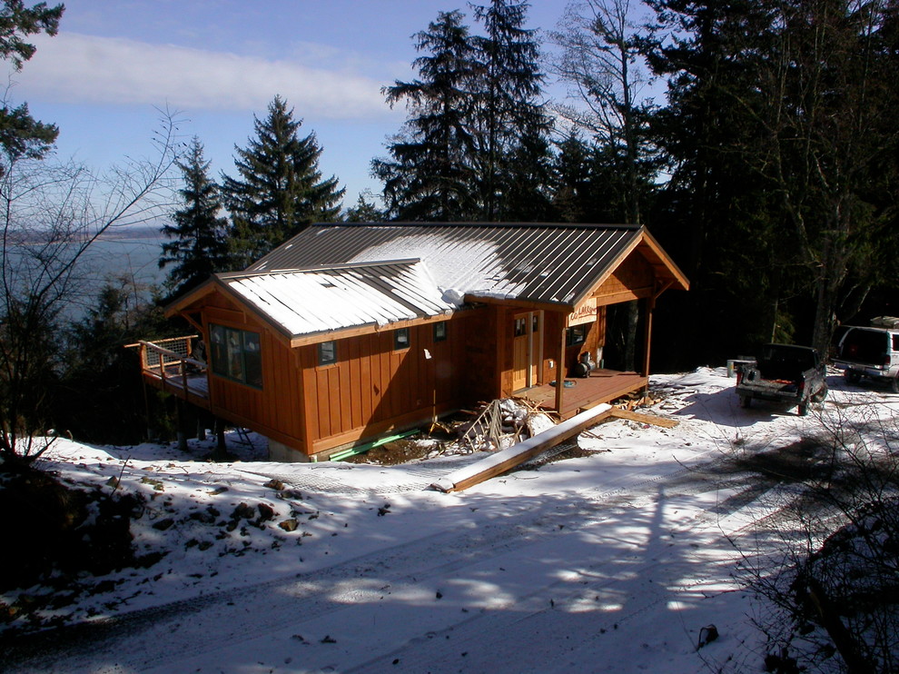 Orcas Island House Traditional Exterior Seattle by Stuart