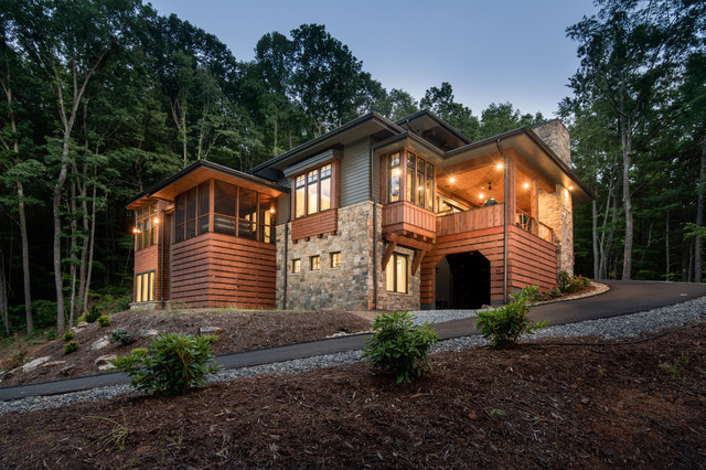 Modern Exterior Materials for Contemporary Mountain Homes