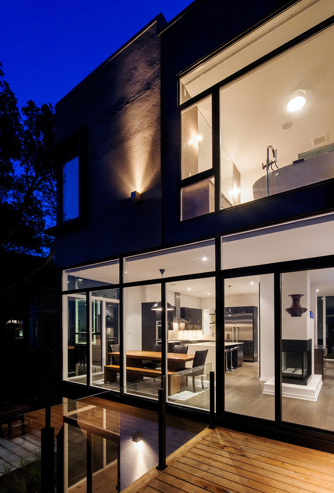 Ottawa River Home Contemporary Exterior Ottawa by Christopher