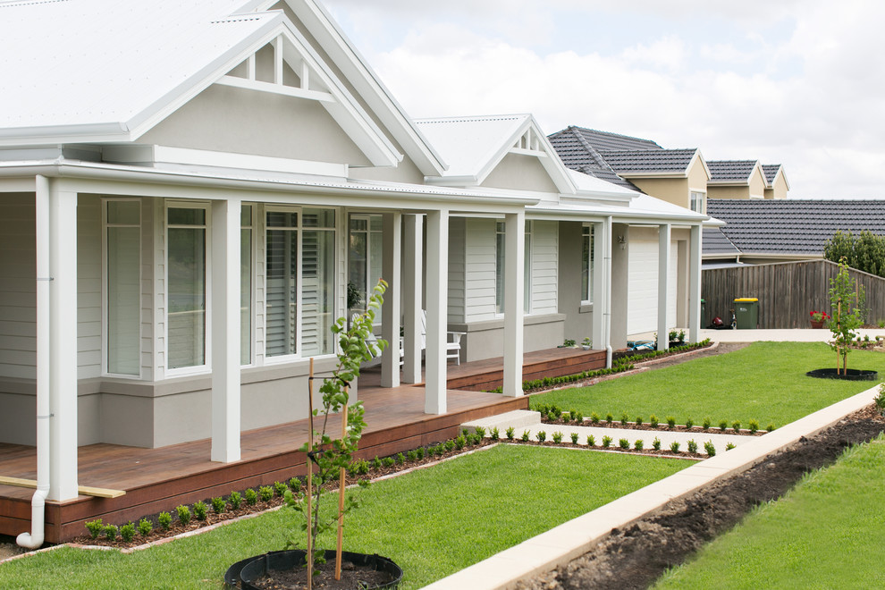 Our Hampton Style Forever Home Traditional Exterior Melbourne Houzz