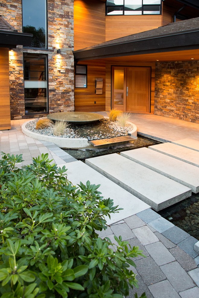 Our Project Contemporary House Exterior Vancouver by Three