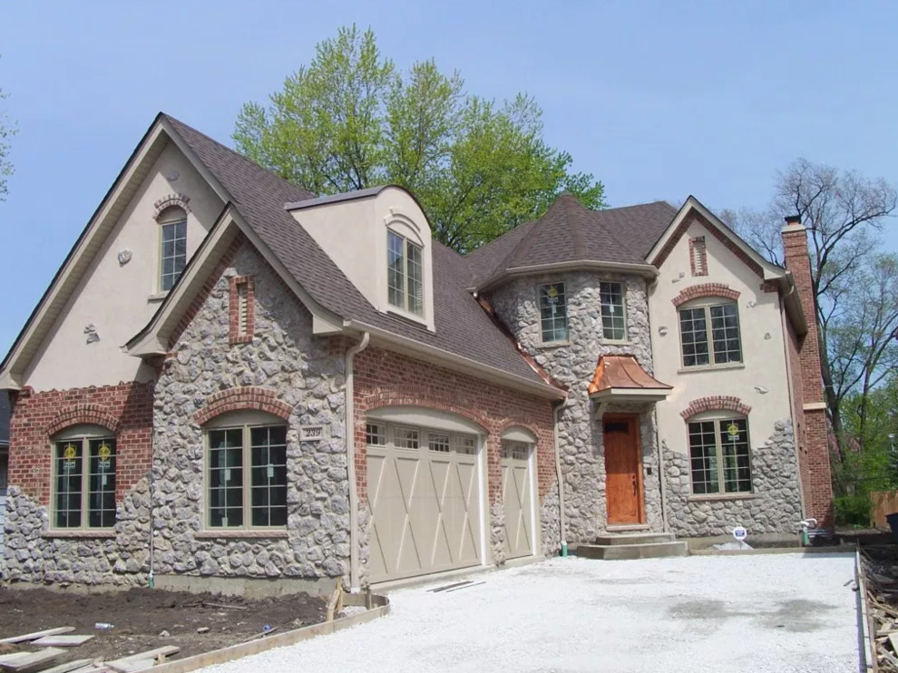 Our Work Traditional Exterior Chicago by Calzante