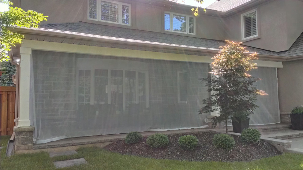 Outdoor Curtains/Mosquito Drapes/Porch Screens Traditional Exterior