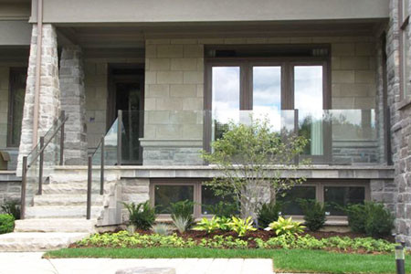 Outdoor Glass Railings - Contemporary - Exterior - Toronto - by ...