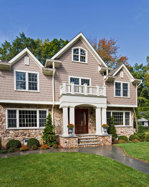 Outdoor Retreat Traditional House Exterior New York by Creative