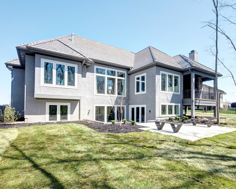 Palermo Floor Plan Exterior Kansas City by Starr Homes Houzz