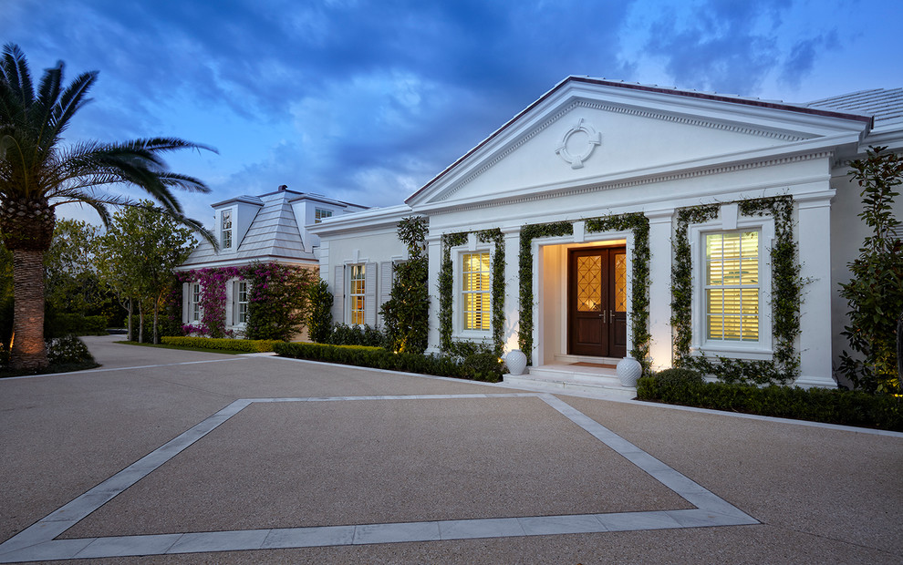 Palm Beach Estate Traditional Exterior Miami by Beacon
