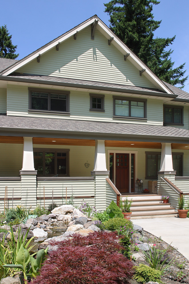 This is an example of a classic house exterior in Portland.