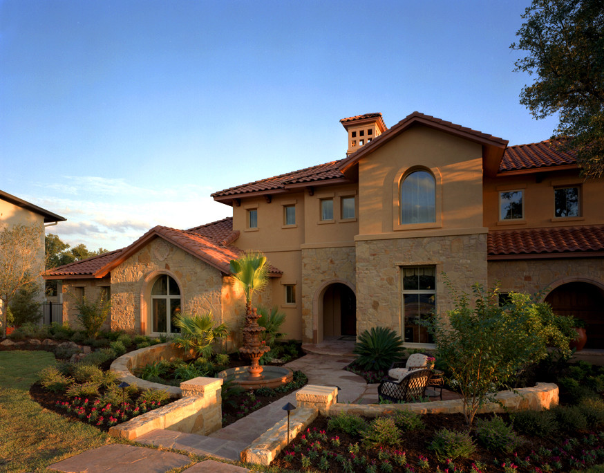 Parade of Homes Greenshores Lake Austin 1 Mediterranean Exterior