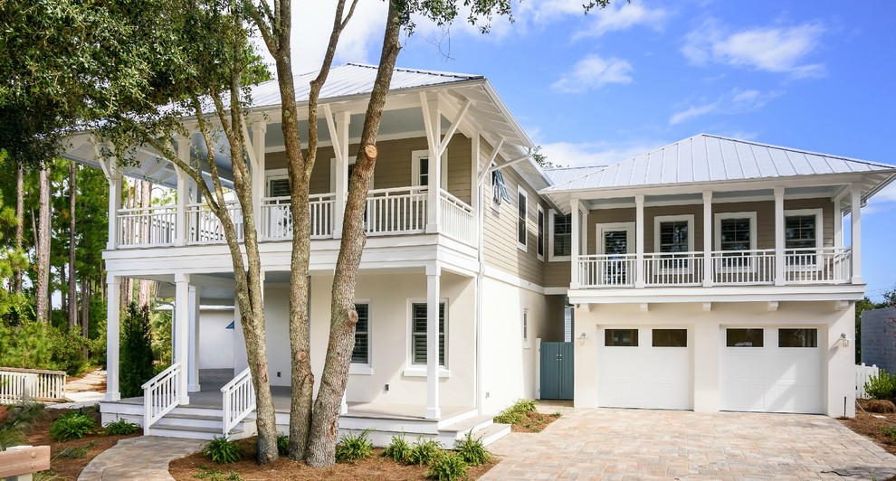 Paradise Key South Beach Beach Style Exterior Jacksonville by