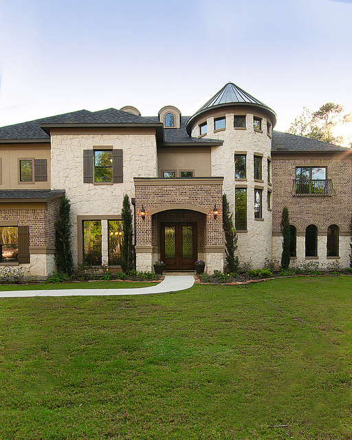 Paradise Valley Custom Home Traditional Exterior Houston by