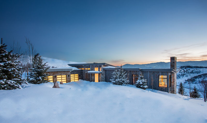 Park City Mountain Home - Contemporary - Exterior - Salt ...