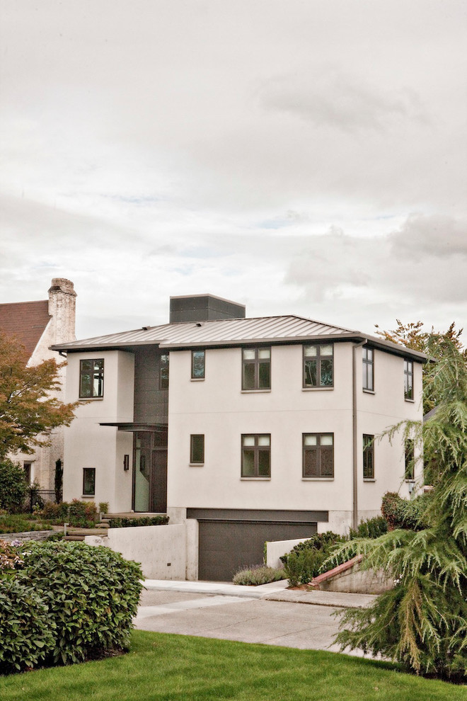 Parkside Contemporary Exterior Seattle by rho architects Houzz