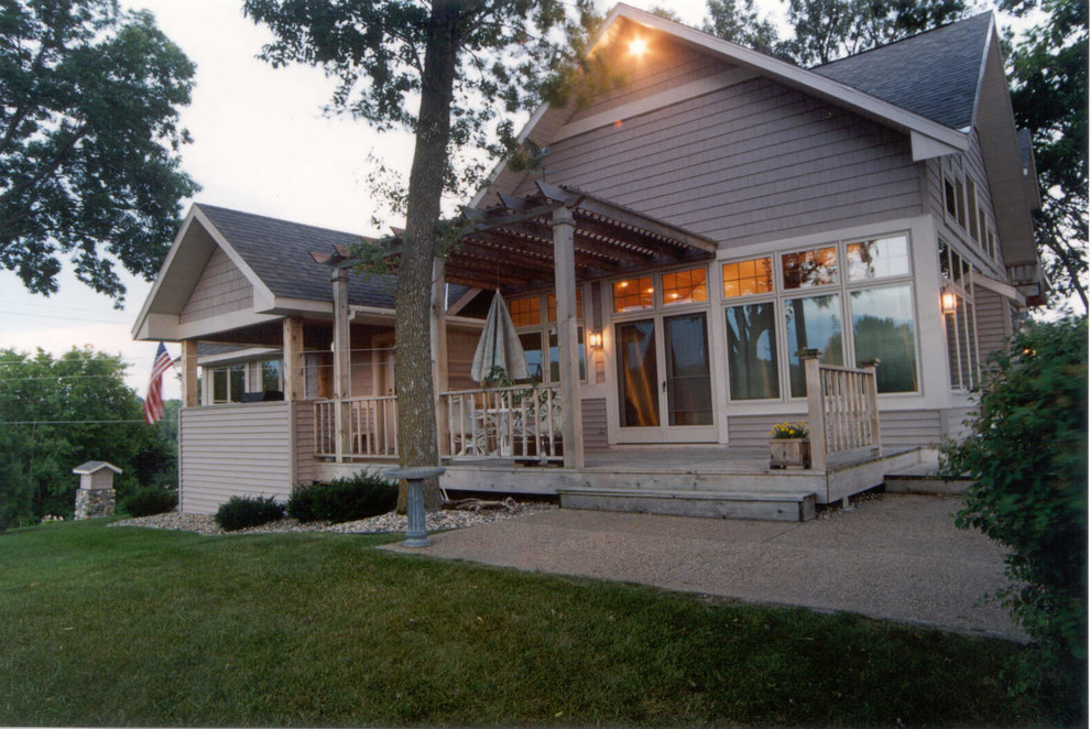 Paynesville Lake Home Traditional Exterior Minneapolis by