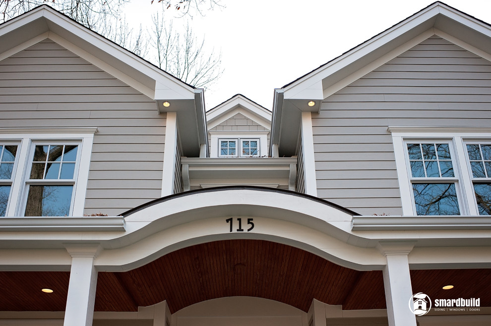 Pearl Gray Hardie Siding