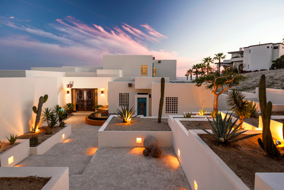 Свежая идея для дизайна: дом в средиземноморском стиле - отличное фото интерьера