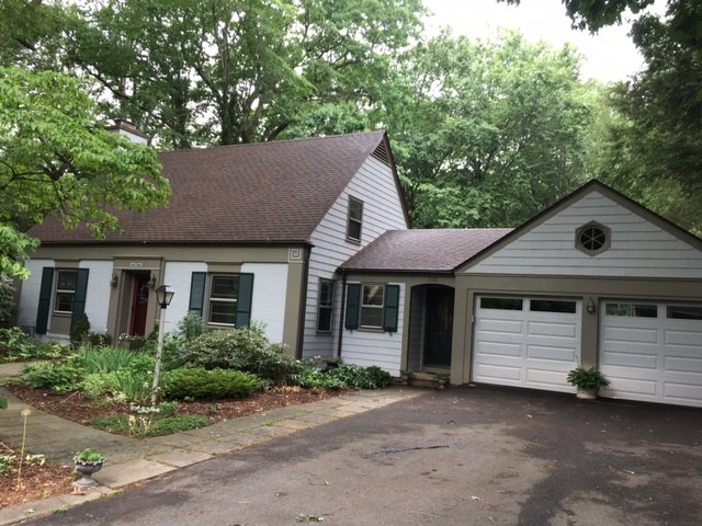 Example of a classic exterior home design in Bridgeport