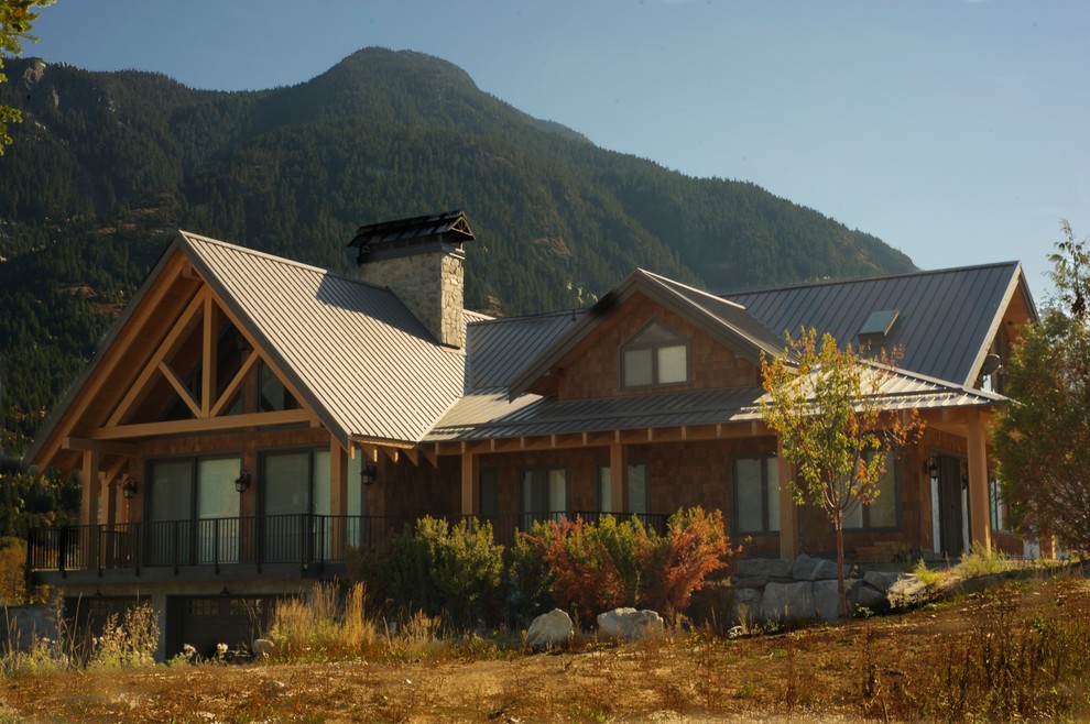 Pemberton Timber Frame Home Traditional Exterior Vancouver by