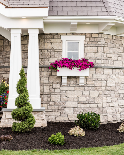 Penn Township Traditional Exterior Other by Custom Home Group