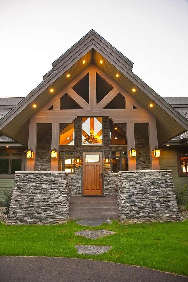 48 Pequot Lakes Bertha Lake Rustic Exterior Minneapolis by