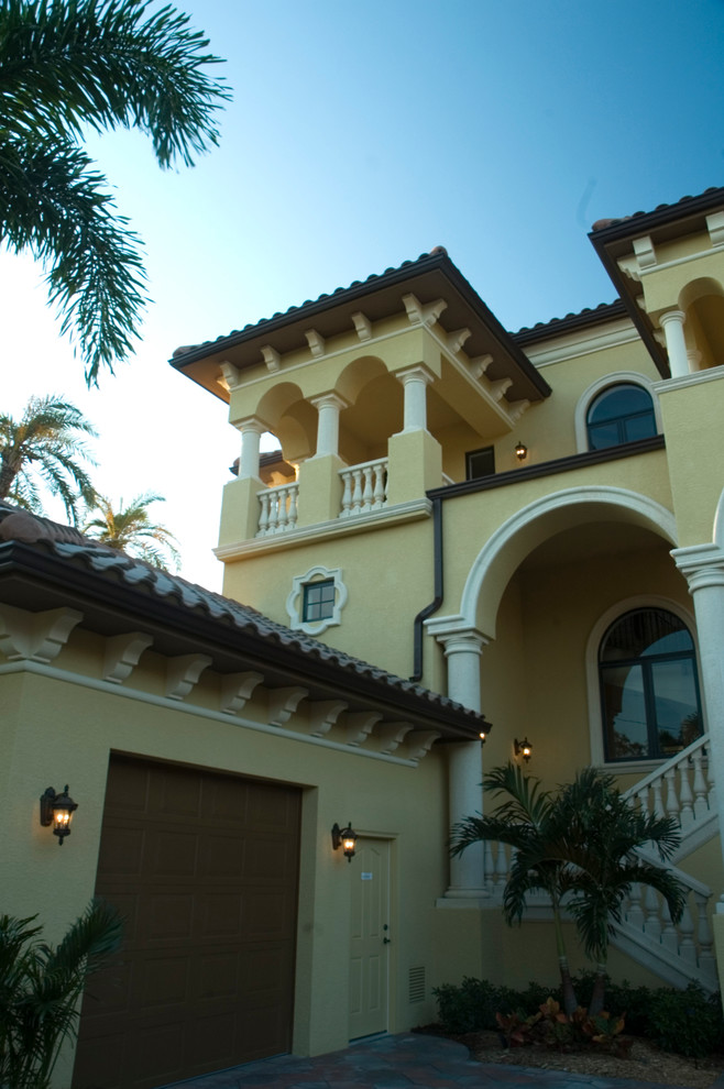 Periwinkle Drive Residence Mediterranean Exterior Tampa by