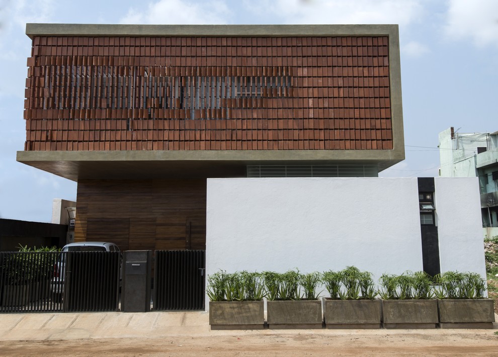 Pètè Mane Sheela Jain Residence Contemporary Exterior Bengaluru
