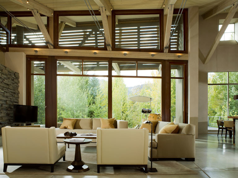 Inspiration for a contemporary exterior home remodel in Boise