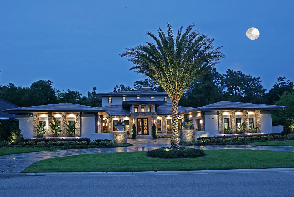 Pineapple Corp Custom Home Contemporary Exterior Jacksonville