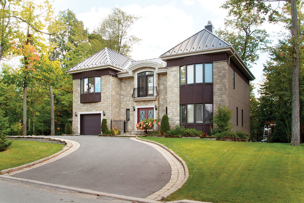 Inspiration for a timeless exterior home remodel in St Louis