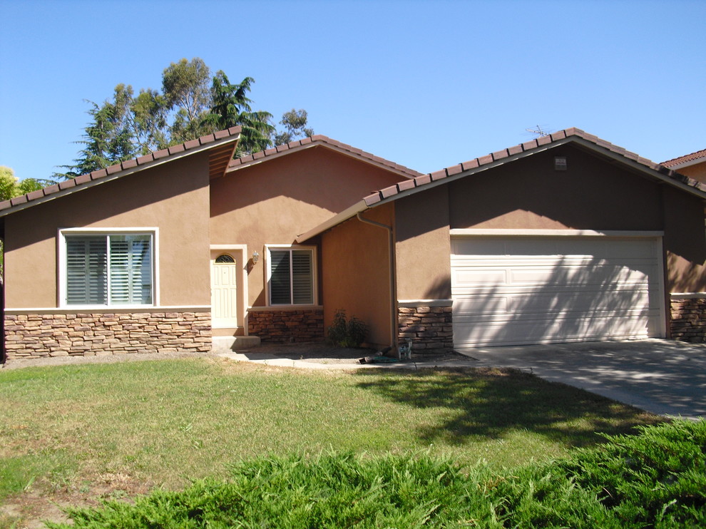 Pleasanton Stucco Contemporary Exterior San Pleasanton Stucco Contemporary Exterior San