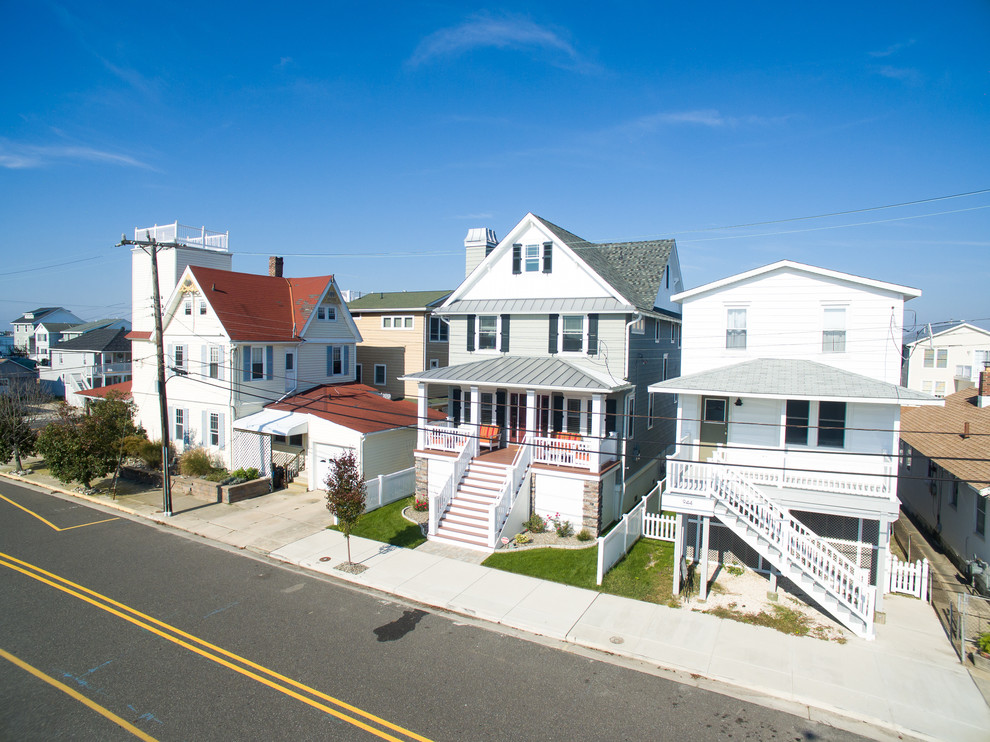 "Pleasure Bay" Ocean City, NJ Beach Style Exterior Philadelphia