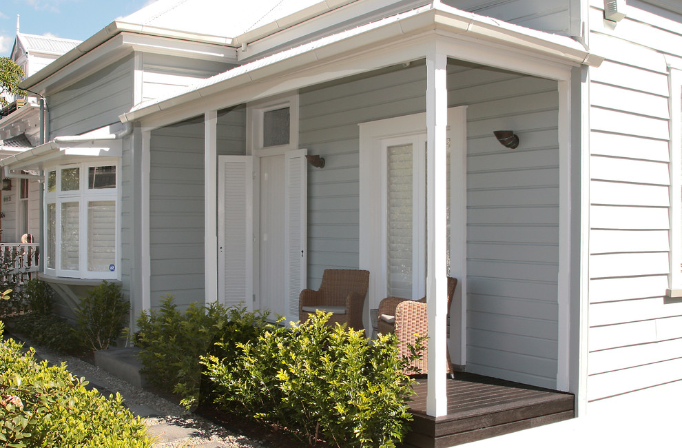 This is an example of a traditional house exterior in Auckland.