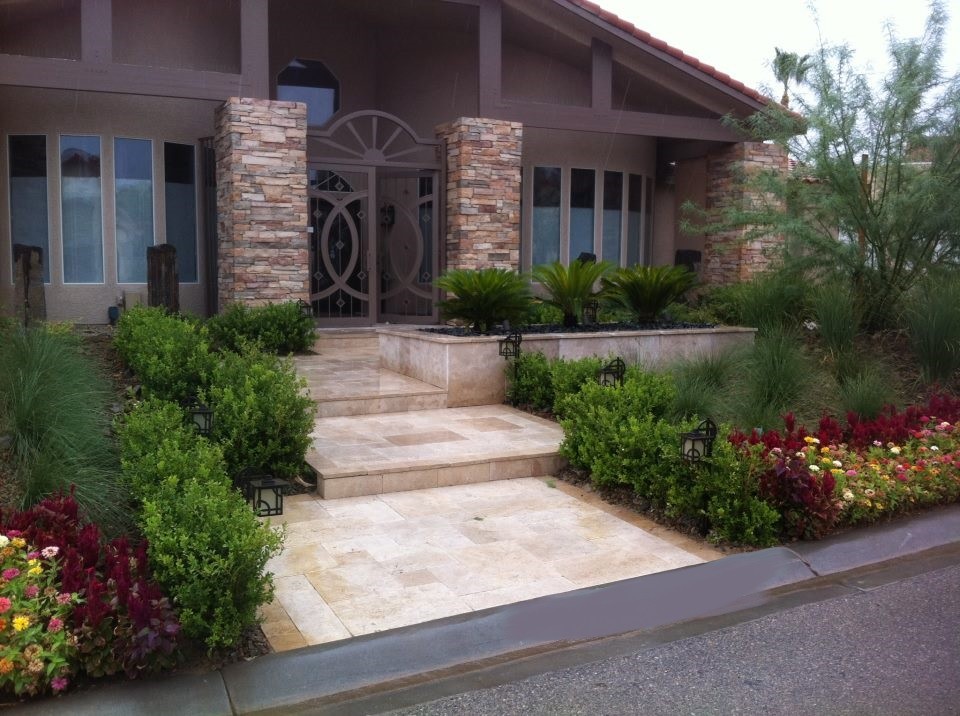 Portfolio Mediterranean Exterior Las Vegas by Sunset Oasis