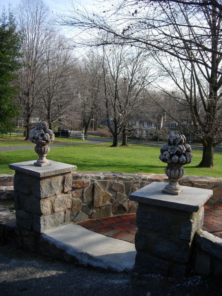 Portico Traditional Exterior New York by DesignAnts LLC Houzz