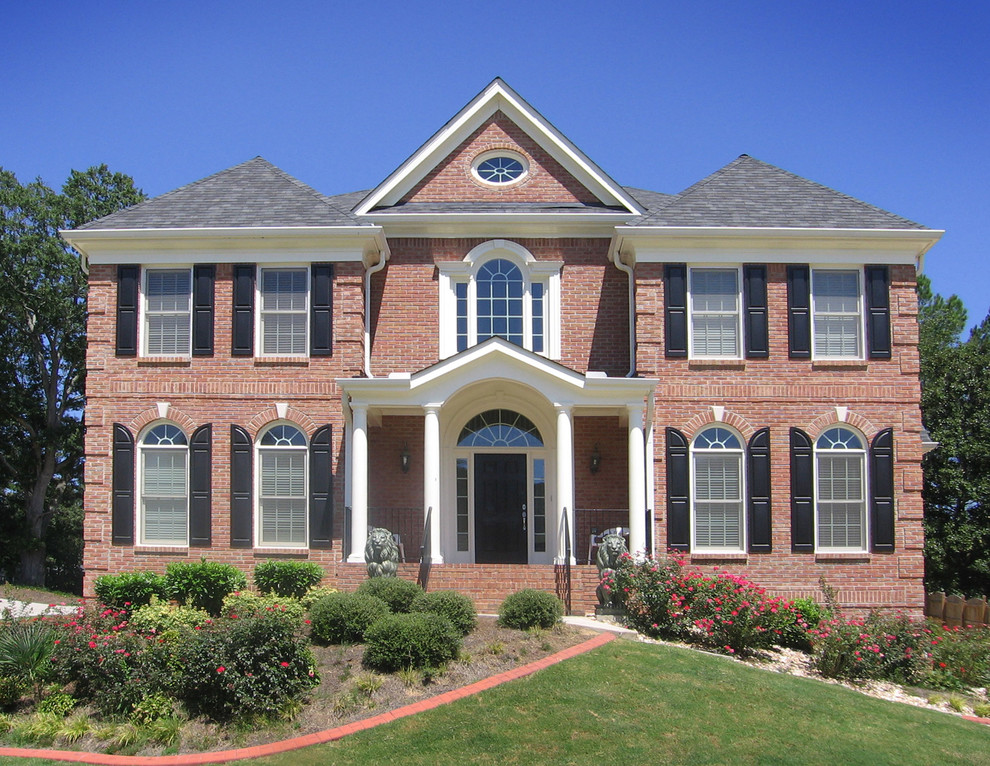 PORTICO IDEAS Traditional Exterior Atlanta by Front