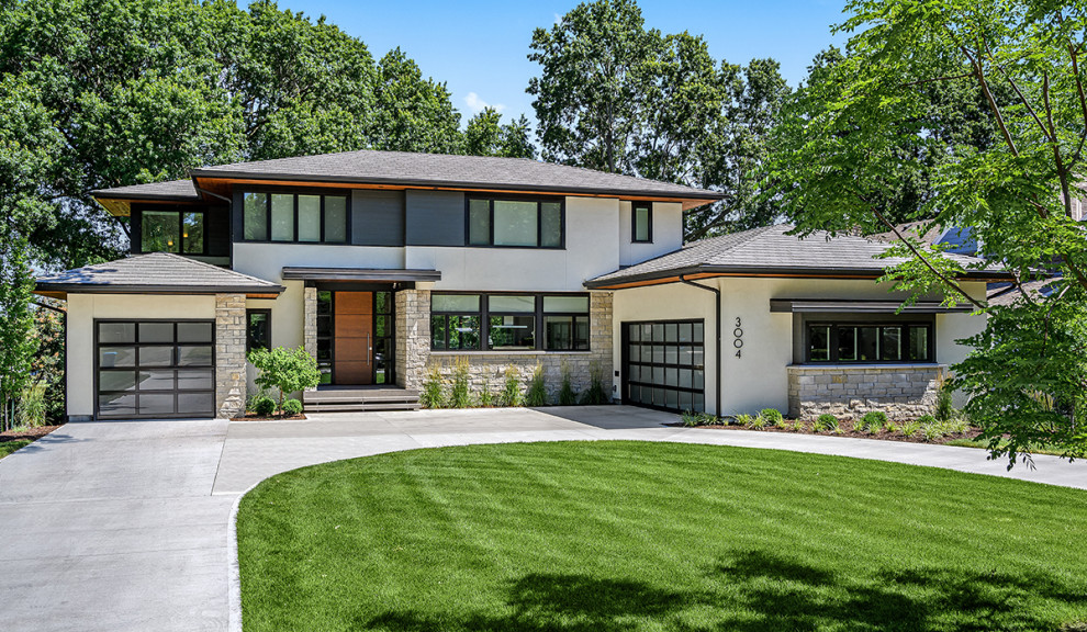 Prairie Village Modern Modern Exterior Kansas City by NSPJ
