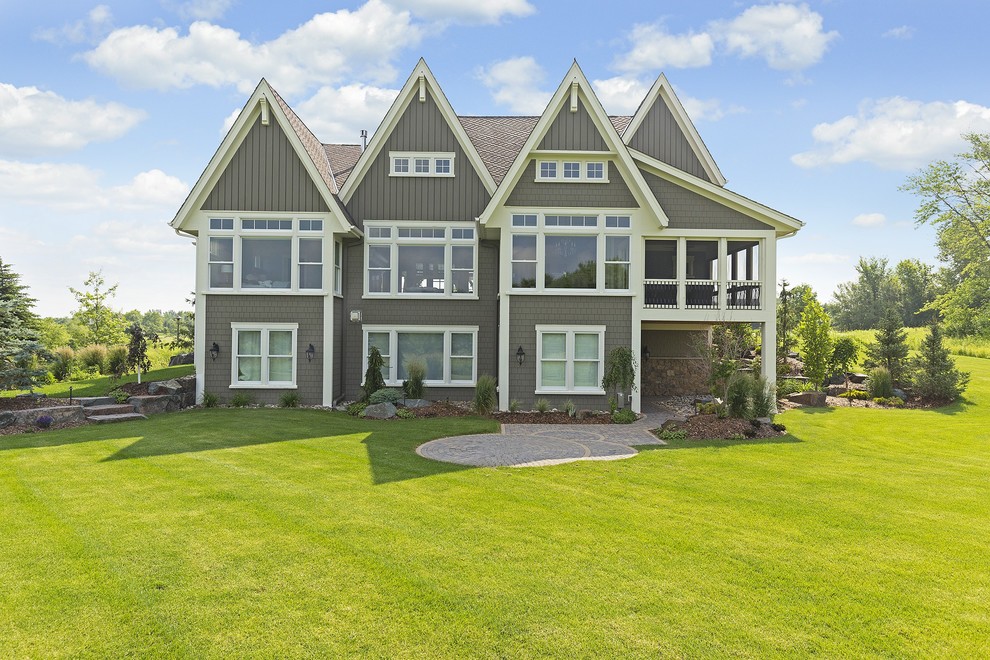 Prior Lake Painted Sky Transitional Exterior Minneapolis by