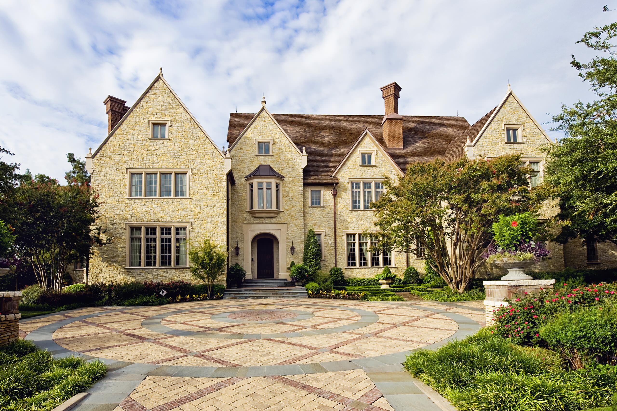 Durhamford Manor's north front
