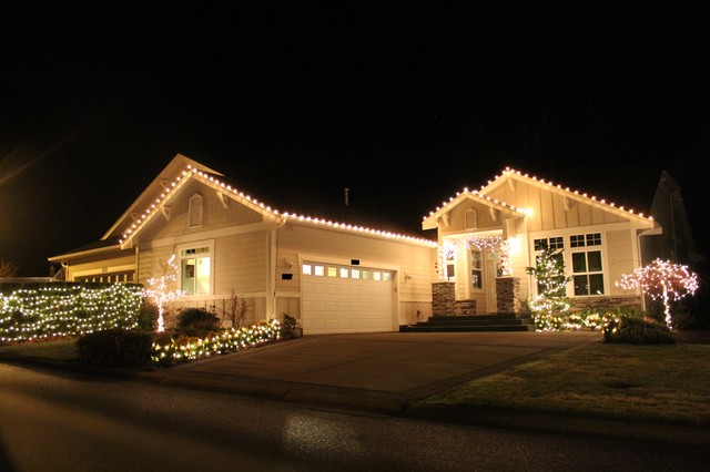 One story house christmas lights Clearance