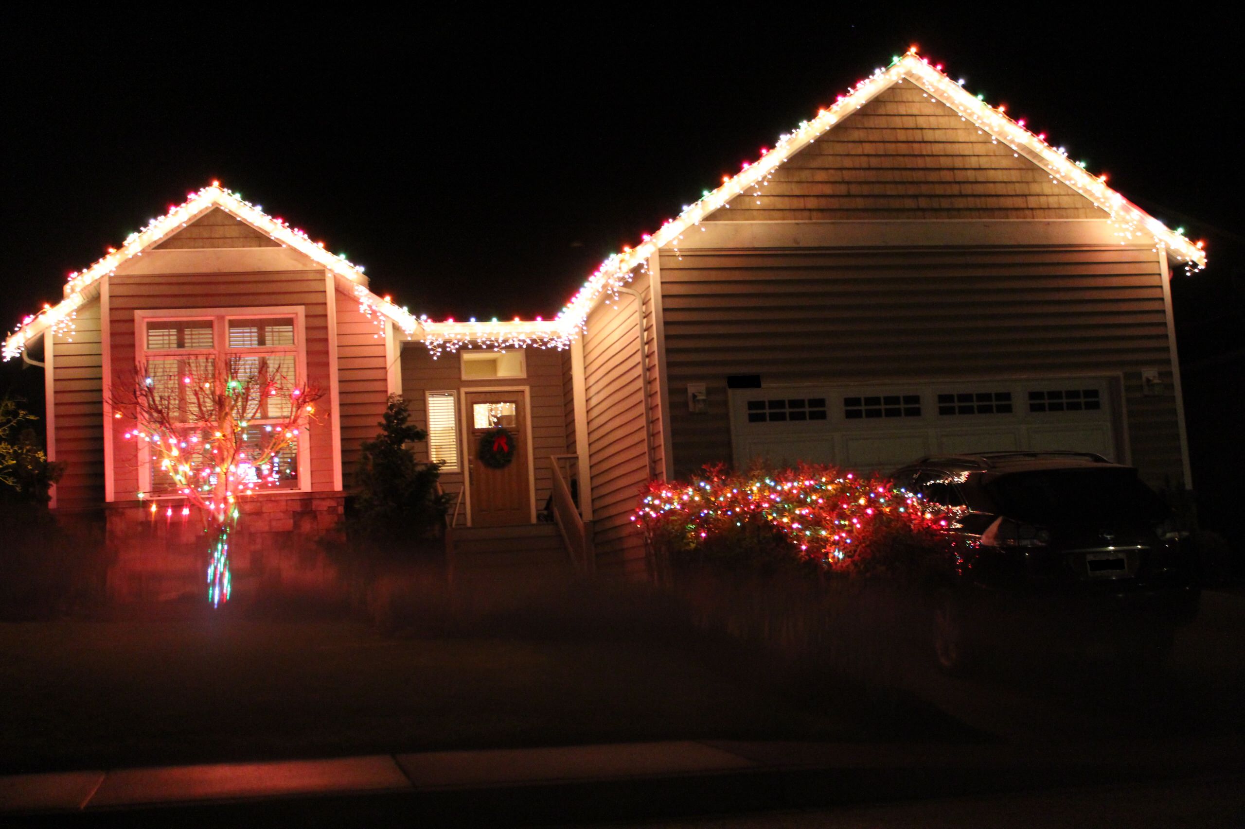 One story house christmas lights Clearance