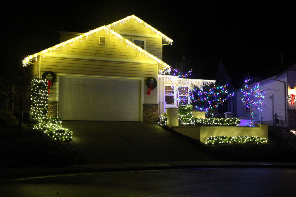 Professional Christmas Light Installation - Exterior - Seattle - by ...