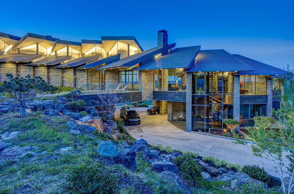 Promontory Contemporary Exterior Salt Lake City by BigD