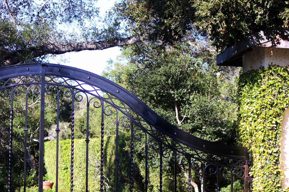 Property Gates Mediterranean Exterior Santa Barbara by Wrought