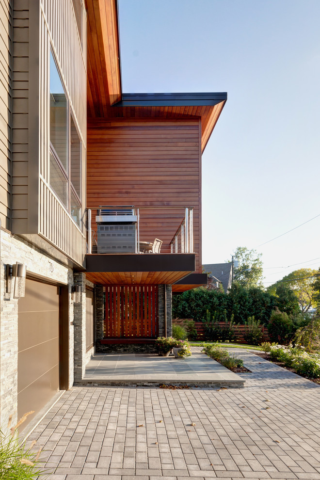 Providence, RI waterfront modern Contemporary Exterior Providence