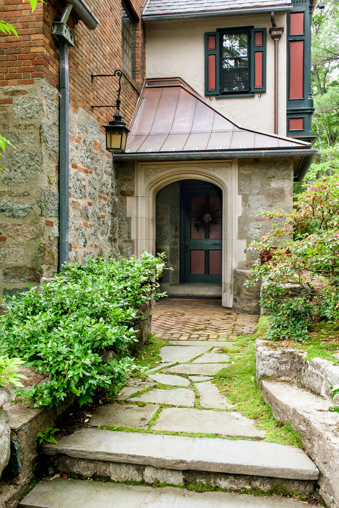 Puddingstone Residence Exterior Eclectic Exterior Boston by LDa Architecture