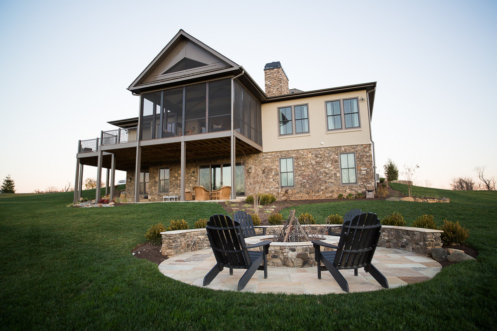 Purcellville AC Contemporary Exterior DC Metro by Hartley