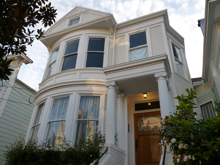 Inspiration for a timeless exterior home remodel in San Francisco